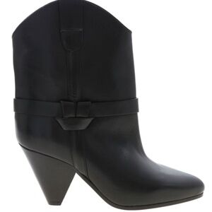 Isabel Marant Deane Black Leather Boots